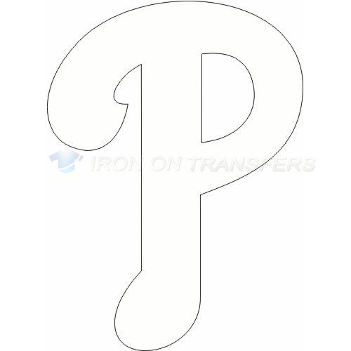 Philadelphia Phillies Iron-on Stickers (Heat Transfers)NO.1812